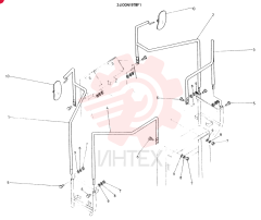 Схема (LK500) - WHEEL LOADER ASN RM1015 (1/03-12/03) 24100N1978F1