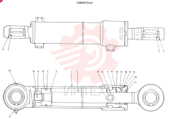 STEERING CYLINDER 2438U627D1