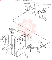 LINES ASSY, FUEL  RM.2001, Serial Range: -RM.2065