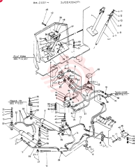 HYDR LINES, STEER
