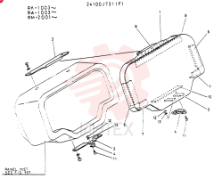 Схема (LK500A) - WHEEL LOADER BTW RM2001 - RM2200 (1/03-12/03) 24100J7311F1