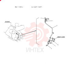 TACHOMETER   KIT 24100P1190F1