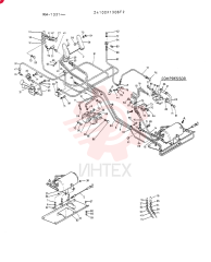 AIR- LINES, BRAKE 24100X1306F2