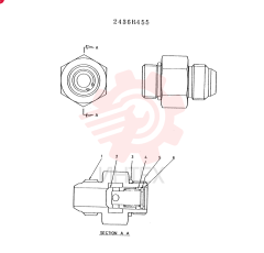 CHECK VALVE 2436R455