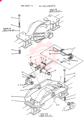 SUPPORT GROUP AXLE 24100J3605F3