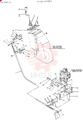 Схема (LK500) - WHEEL LOADER BTW RM1139 - RM2000 (1/03-12/03) 24100J7275F2