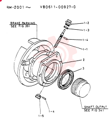 SPEED-METER ASSY VB0611-00927-0