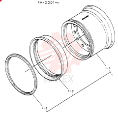 WHEEL, SPARE RM797-001