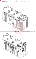 BATTERY (RM157-001), N120