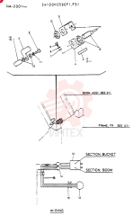 Схема (LK500) - WHEEL LOADER BTW RM1139 - RM2000 (1/03-12/03) 24100N3590F1 (2)