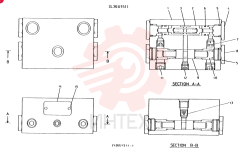 Схема (LK500) - WHEEL LOADER BTW RM1139 - RM2000 (1/03-12/03) 2436U1511