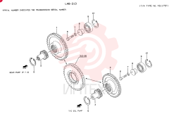 GEAR,DRIVEN, Start Serial: 26-