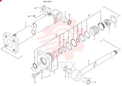 Схема (LK550) - MARK II WHEEL LOADER ASN RM2201 (1/91-12/06) 9K2047 (2)
