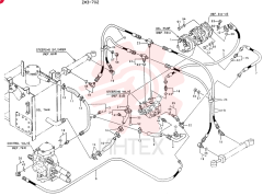 Схема (LK550) - MARK II WHEEL LOADER ASN RM2201 (1/91-12/06) 9K2285 (2)