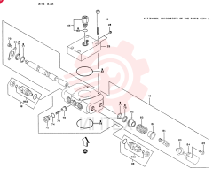 VALVE ASSY, MULTIPLE CONT, Start Serial: 2201- 9K2700 (1)