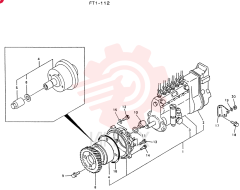 Схема (LK550) - MARK II WHEEL LOADER ASN RM2201 (1/91-12/06) 220203110