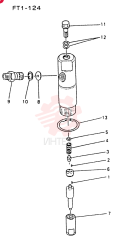 HOLDER ASSY, NOZZLE, Start Serial: 26475-