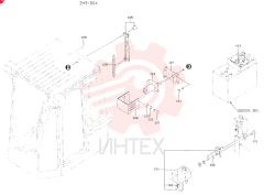 Схема (LK550) - MARK II WHEEL LOADER ASN RM2201 (1/91-12/06) 9K1058 (1)