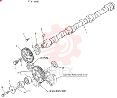 Схема (LK550) - MARK II WHEEL LOADER ASN RM2201 (1/91-12/06) 135011052