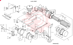 AIRCLEANER CROUP CONSISTS OF REF 1 TO 37