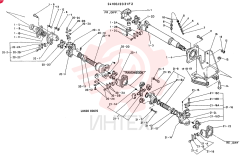 SHAFT GROUP DRIVE  CONSISTS OF REF 1 TO 21