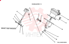 Схема (LK600) - WHEEL LOADER ASN RE1002 (1/03-12/03) 24100J3378F2 (1)