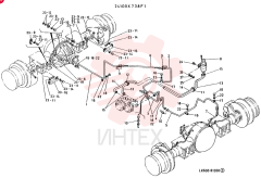 Схема (LK600) - WHEEL LOADER ASN RE1002 (1/03-12/03) 24100X738F1