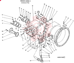 CASE ASSY CONSISTING OF REF 1 TO 78