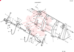 BUCKET ASSY, 1.9M3 CONSISTS OF REF 1 TO 23