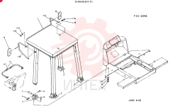 CANOPY GROUP. ROPS CONSISTS OF REF 1 TO 12