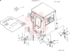 Схема (LK600) - WHEEL LOADER ASN RE1002 (1/03-12/03) 24100J3374F1