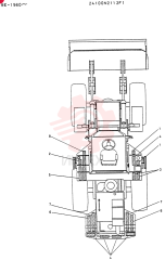 Схема (LK600) - WHEEL LOADER BTW RE1560 - RE2002 (1/03-12/03) 24100N2112F1