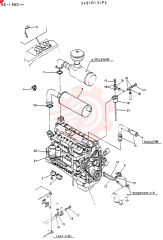 Схема (LK600) - WHEEL LOADER BTW RE1560 - RE2002 (1/03-12/03) 2451R131F2