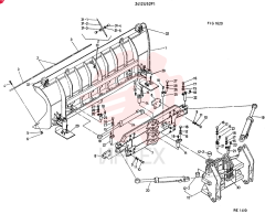 POWER ASSY, ANG SHIFT CONSISTS OF REF 1 TO 32