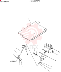 Схема (LK600) - WHEEL LOADER BTW RE1560 - RE2002 (1/03-12/03) 24100J3378F2