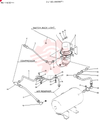 Схема (LK600) - WHEEL LOADER BTW RE1560 - RE2002 (1/03-12/03) 24100J6696F1
