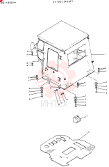 Схема (LK600) - WHEEL LOADER BTW RE1560 - RE2002 (1/03-12/03) 24100J3426F1