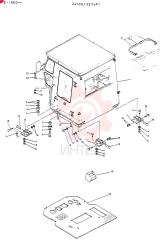 Схема (LK600) - WHEEL LOADER BTW RE1560 - RE2002 (1/03-12/03) 24100J3374F1