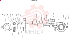 CYLINDER 2438U496