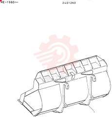 BUCKET ASSY,QUICK RE591-001