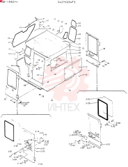 Схема (LK600) - WHEEL LOADER BTW RE1560 - RE2002 (1/03-12/03) 2427X234F3