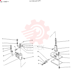 Схема (LK600) - WHEEL LOADER BTW RE1560 - RE2002 (1/03-12/03) 24100J4312F1