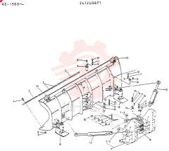 PLOW ASSY, ANG QUICK 2412U56F1