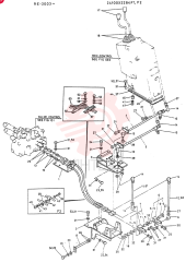 CONTROL GROUP, HYDR, Serial Range: RE.2003-RE.2055