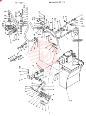 HYDR LINES, MAIN, Serial Range: RE.2003-RE.2055