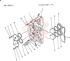BRAKE ASSY. 2415U169F1