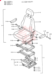 Схема (LK600A) - WHEEL LOADER ASN RE2003 (1/03-12/03) 24100P1563F1