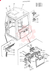 CAB ASSY, DELUX 2427U375F2 (2)