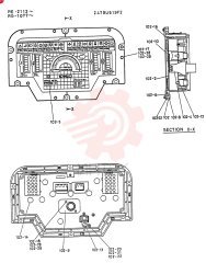 Схема (LK600A) - WHEEL LOADER ASN RE2003 (1/03-12/03) 2479U519F2