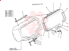 Схема (LK600A) - WHEEL LOADER ASN RE2003 (1/03-12/03) 24100J7311F1
